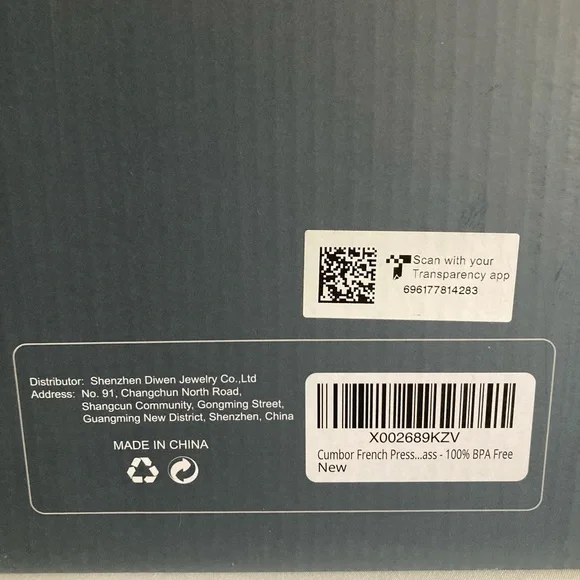 French Press Coffee Maker - Blue - Picture 7 of 9